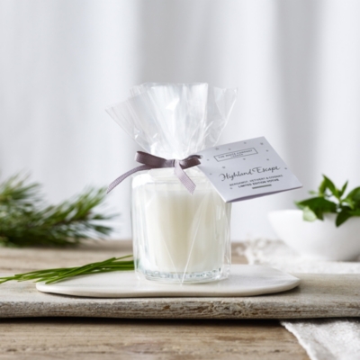 Highland Escape Votive Christmas Fragrances The White Company UK