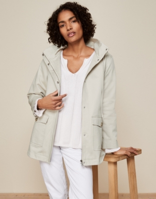 Hooded Rain Mac Jackets Coats The White Company US