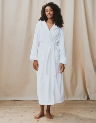 Hooded Velour Robe, Sleepwear