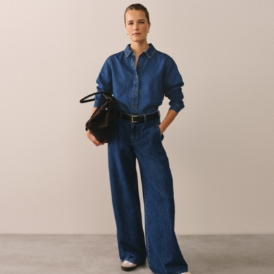 Hoxton Wide Leg Jeans