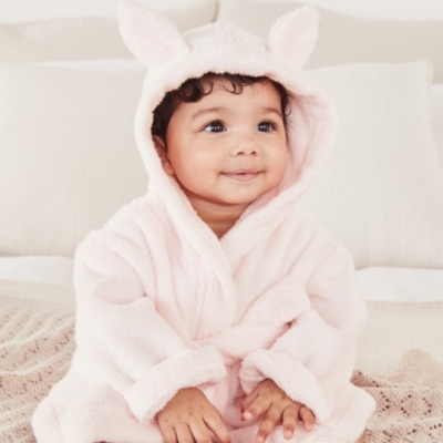 Hydrocotton Baby Robe (0–12mths)