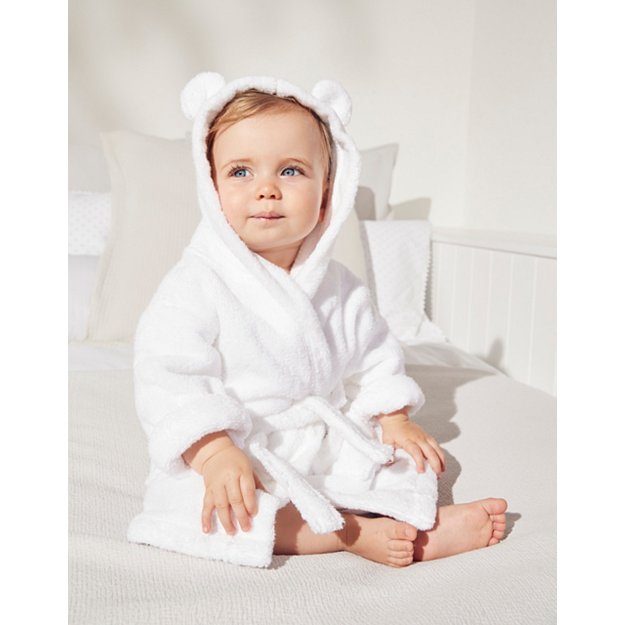 Hydrocotton Baby Robe | Newborn & Unisex | The  White Company