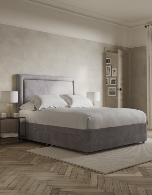 Hypnos Platform Top Divan Base – with Drawers