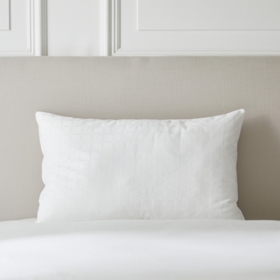 The White Company Firm Soft & Light Breathable Down Alternative Pillow, Size King in Ivory at Nordstrom