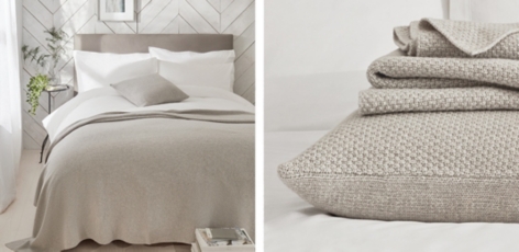 Bed Throws, Bedspreads & Bed Cushions The White Company UK