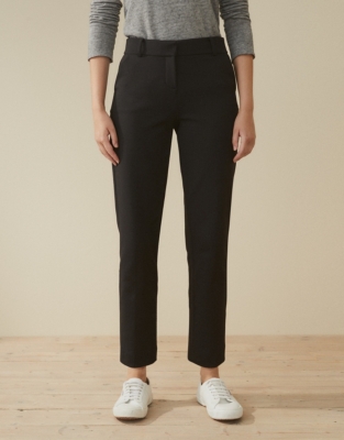 Italian Stretch Textured Slim Trousers | Clothing Sale | The White ...