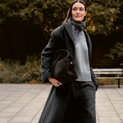 Italian Wool Mix City Coat