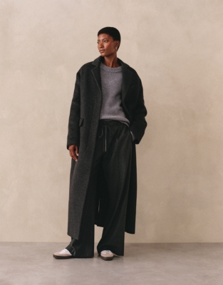 Italian Wool Mix City Coat