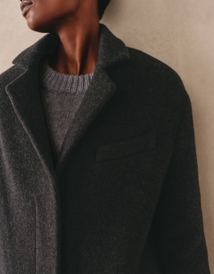 Italian Wool Mix City Coat