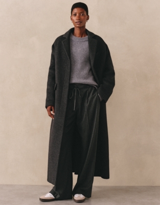 Italian Wool Mix City Coat