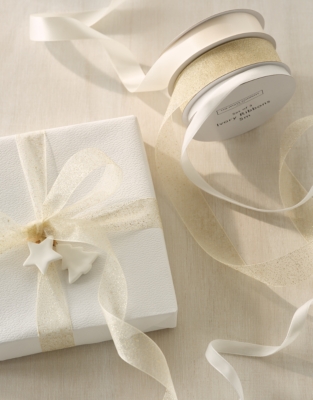 Ivory Mixed Ribbons – Set of 3