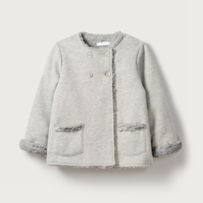 Jersey Borg Lined Jacket | Children's & Baby Sale | The White Company UK
