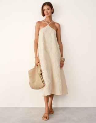 Jacquard Trapeze Dress