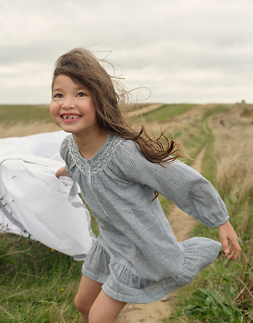 Jeannie Check Dress (18mths-6yrs) | Gifts For Girls | The White Company US