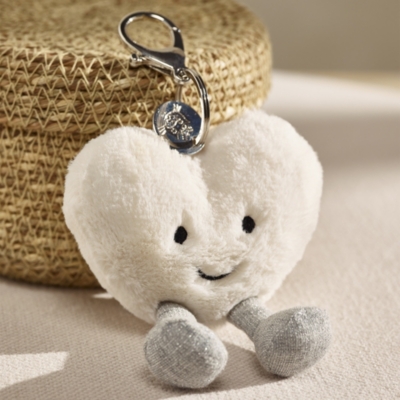 Jellycat Amusables Heart Keyring