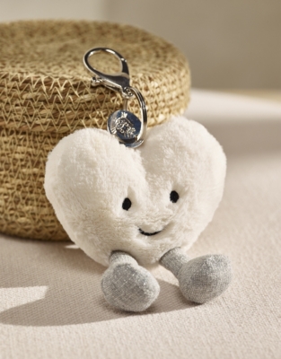 Jellycat Amusables Heart Keyring