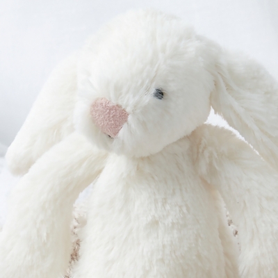 white jellycat bunny