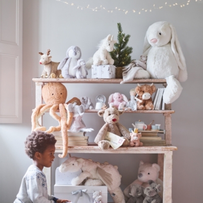 Jellycat Bashful White Bunny Toy – Really Big