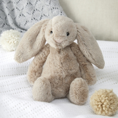 Jellycat Beige Bashful Small Bunny Toy | Jellycat Soft Toy Collection ...