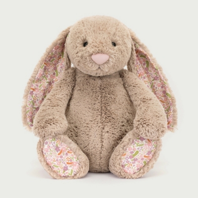 Jellycat Beige Blossom Bunny Petal - Medium
