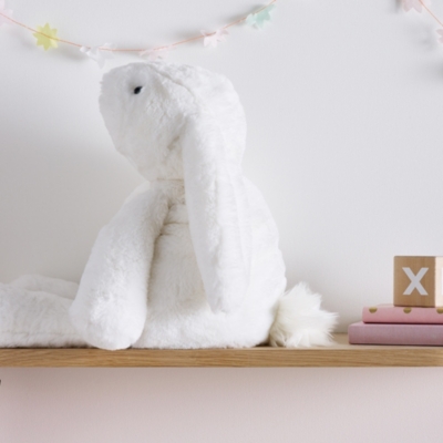 white company jellycat bunny