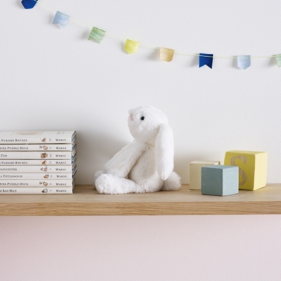 white company jellycat bunny