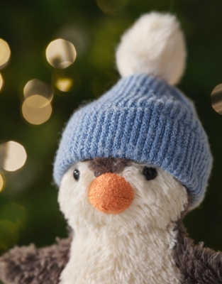 Jellycat Peanut Penguin Snowboarding