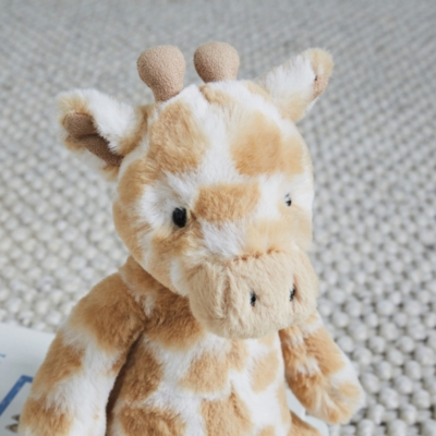 Jellycat store puffles giraffe