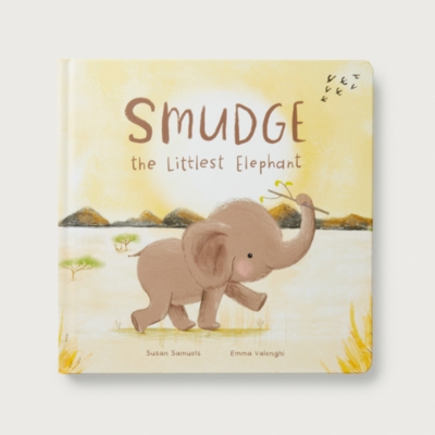 Jellycat Smudge The Littlest Elephant Book