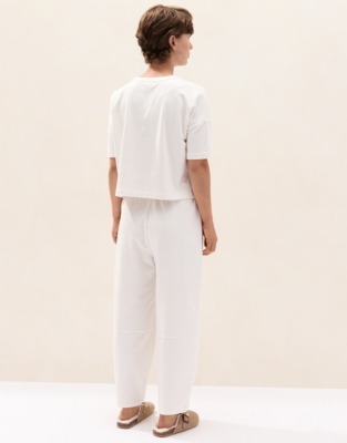 Jersey Barrel Leg Pyjama Set