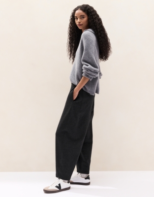 Jersey Barrel Trousers