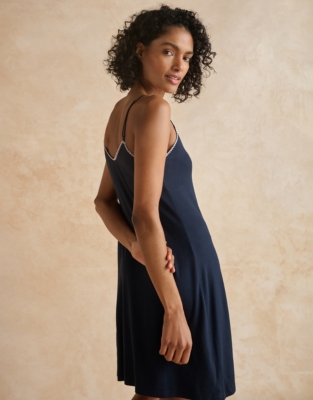 Jersey Blanket Stitch Nightie Nightwear & Robes Sale The White