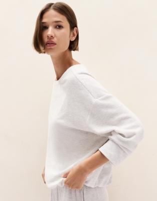 Jersey Brushed Waffle Lounge Pyjama Set