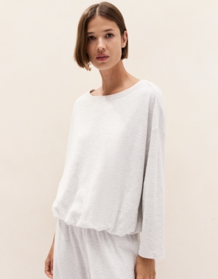 Jersey Brushed Waffle Lounge Pyjama Set