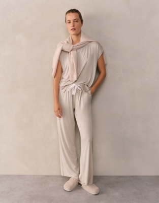 Jersey Cap Sleeve Lounge Pyjama Set