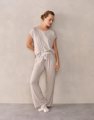 Jersey Cap Sleeve Lounge Pyjama Set