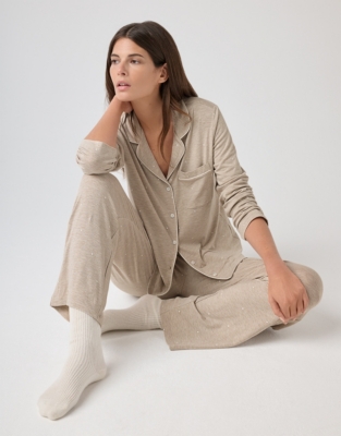 Jersey Classic Dot Pajama Set
