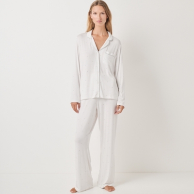 Jersey Classic Foil Dot Pyjama Set