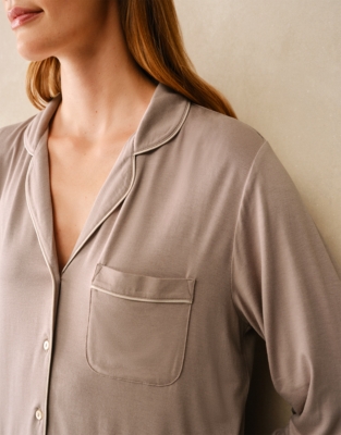 Jersey Classic Piped Pyjama Set