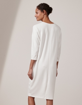 long sleeve cocoon dress