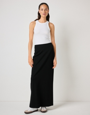 Jersey Column Skirt