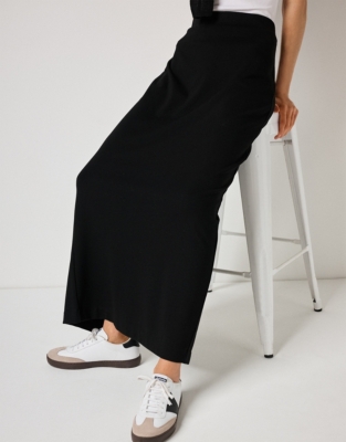 Jersey Column Skirt