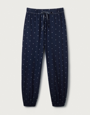 Jersey Cotton Star Pajama Bottoms | Pajamas | The White Company US