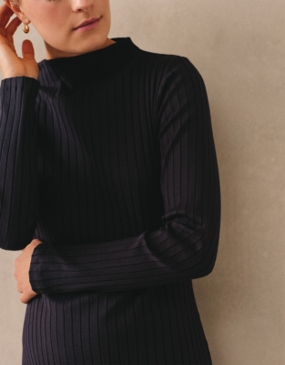 Jersey Flat Rib Dress