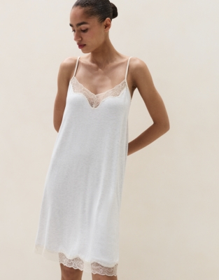 Jersey Lace Cami Nightie