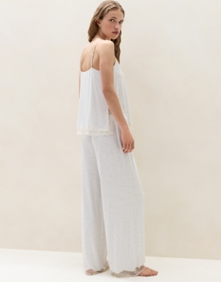 Jersey Lace Cami Pyjama Set