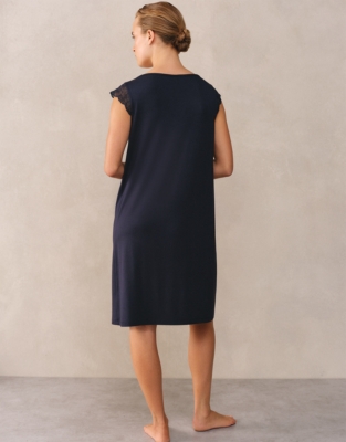Jersey Lace Detail Nightgown