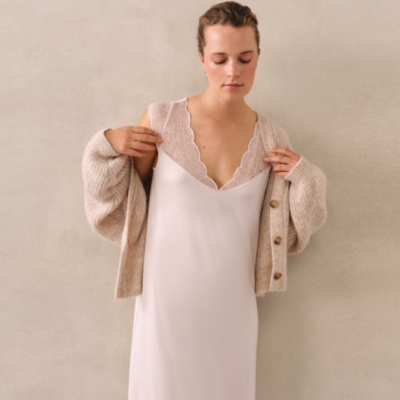 Jersey Lace Detail Nightie