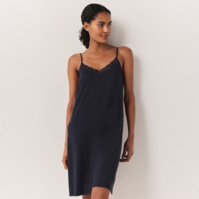 Jersey Lace Trim Cami Nightie