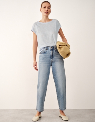 Jersey Linen Baby Tee